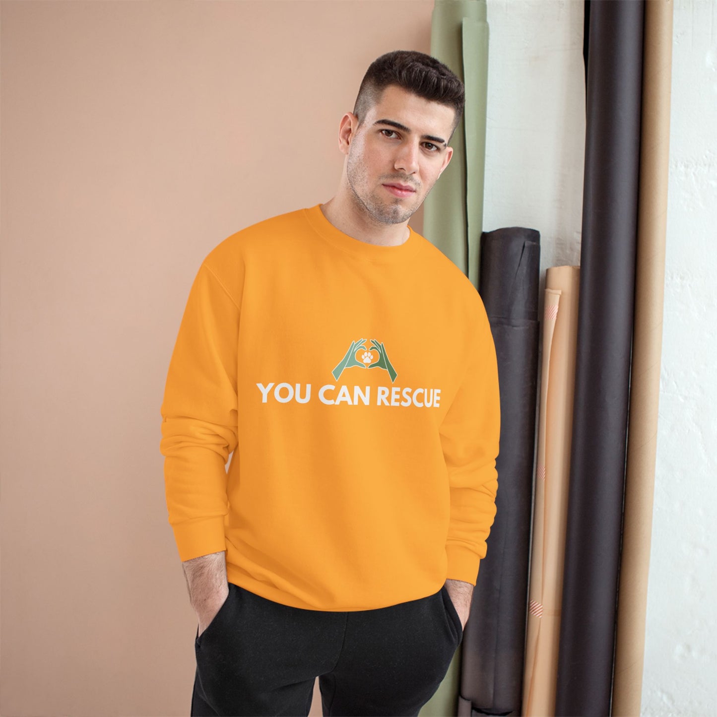 YCR Signature Merch | Champion Crew | White Logo