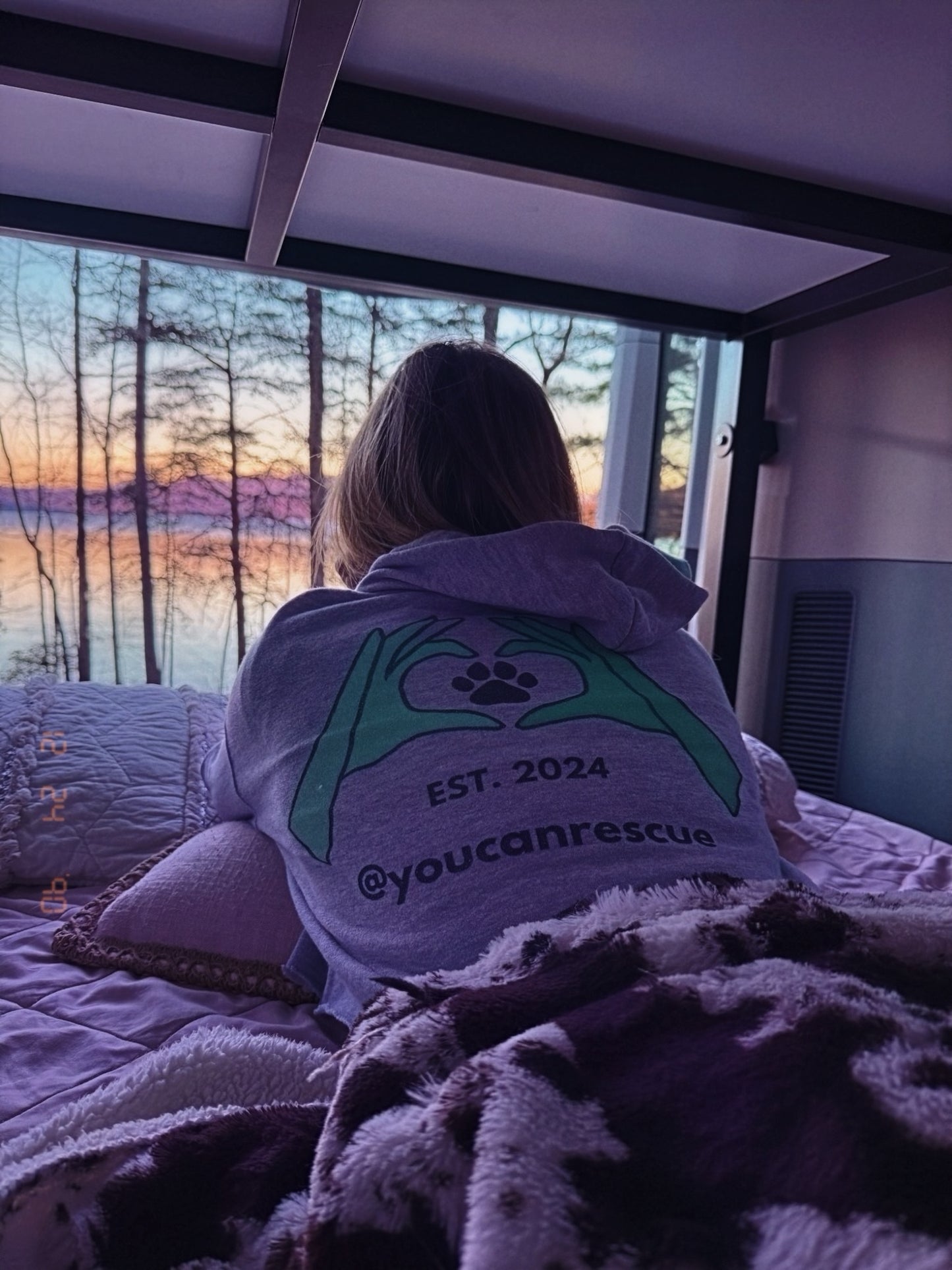 YCR Signature Merch | Cropped Hoodie | Black Logo