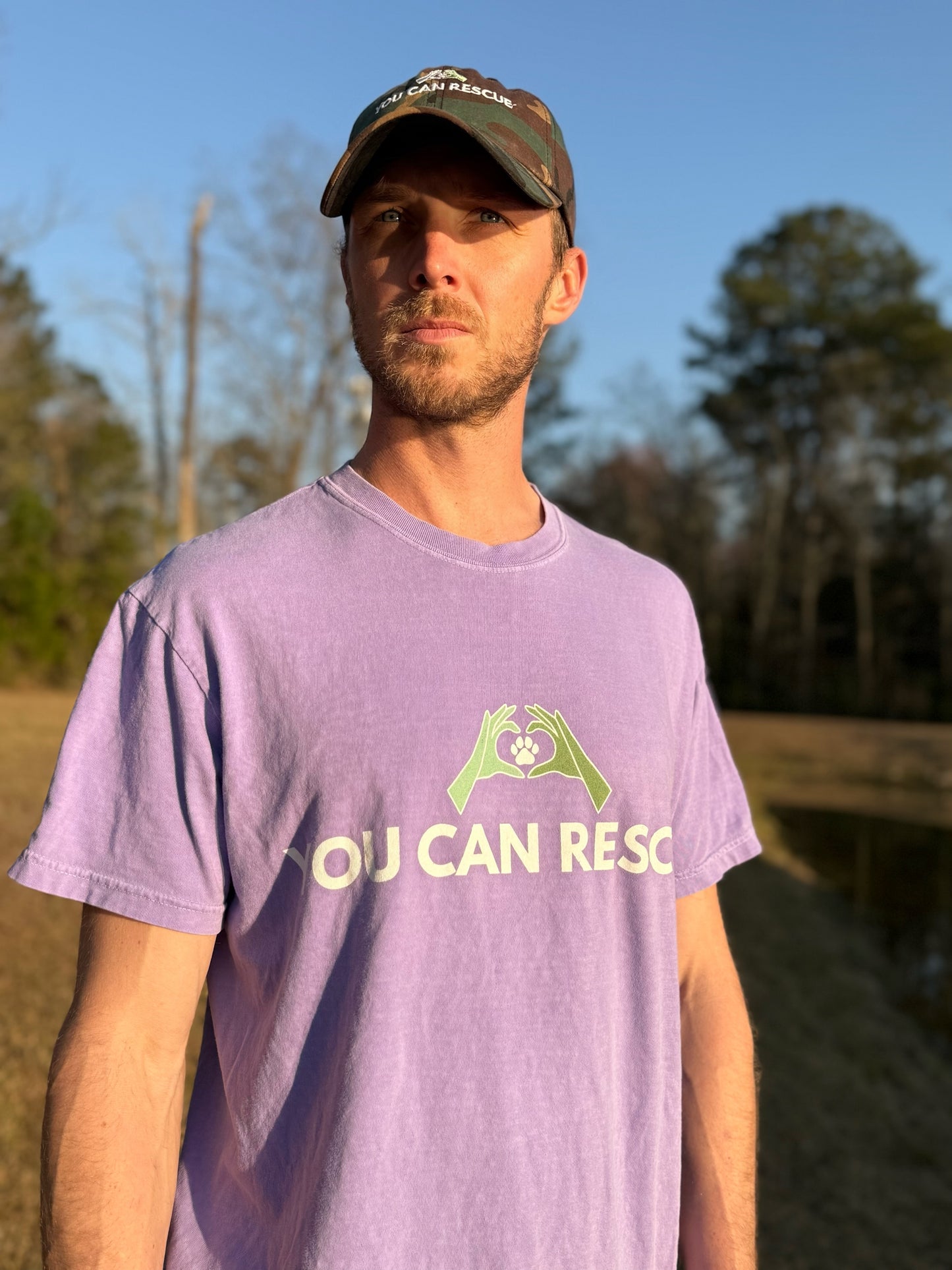 YCR Signature Merch | Comfort Colors | White Logo